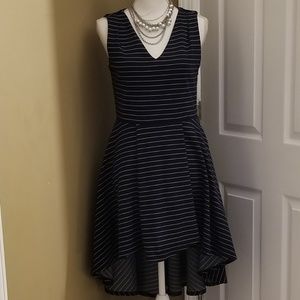 NWT Blue Striped Tahari Dress